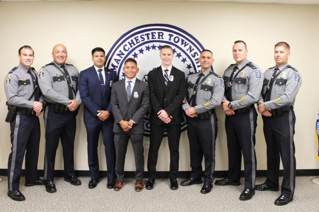 manchester-township-police-department-welcomes-new-patrolmen