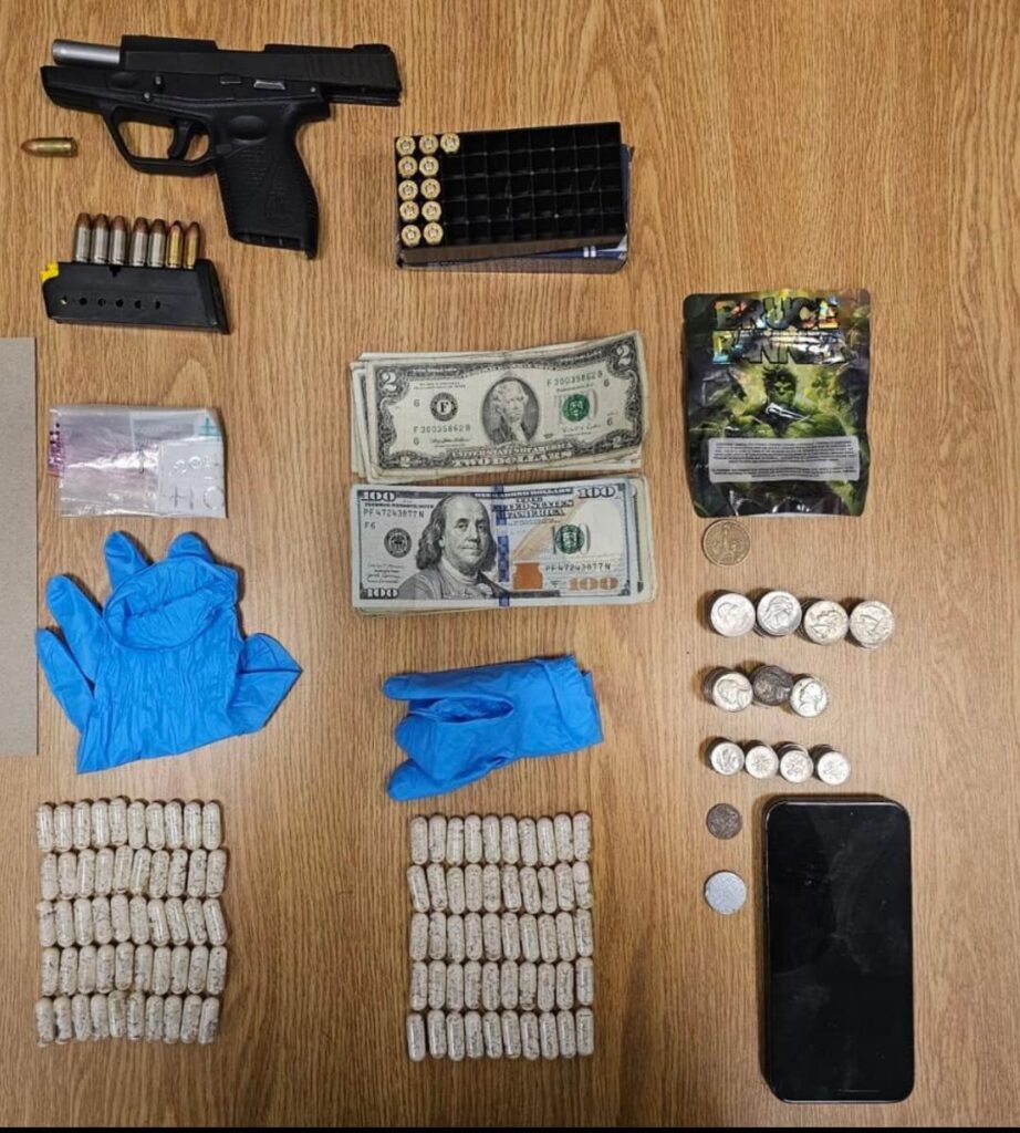 baltimore-police-arrest-man-for-handgun-and-drug-offenses