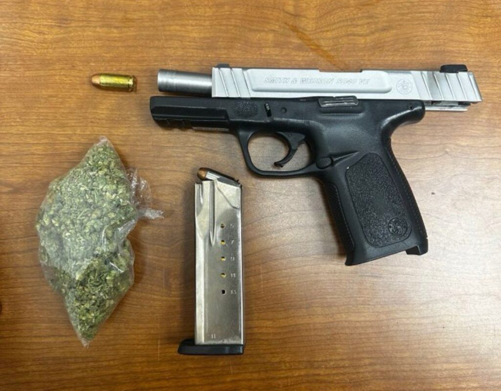 baltimore-police-arrest-suspect-for-handgun-violation