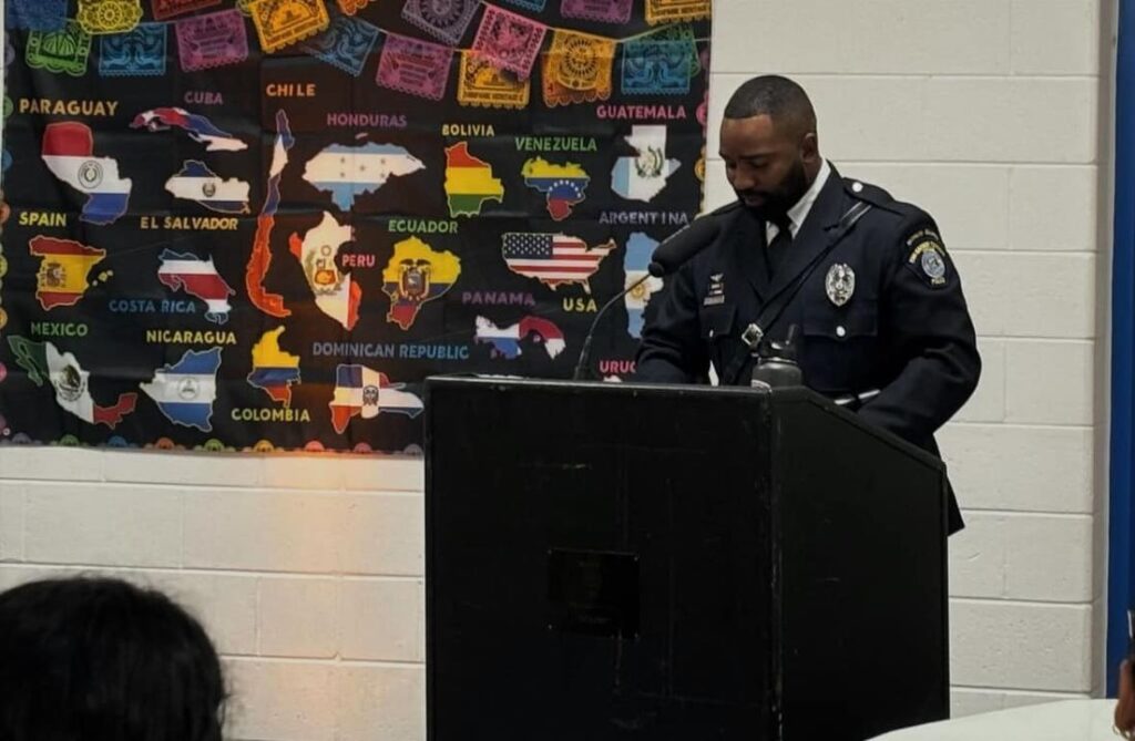 egg-harbor-township-officer-speaks-at-high-school-latin-american-club’s-25th-anniversary